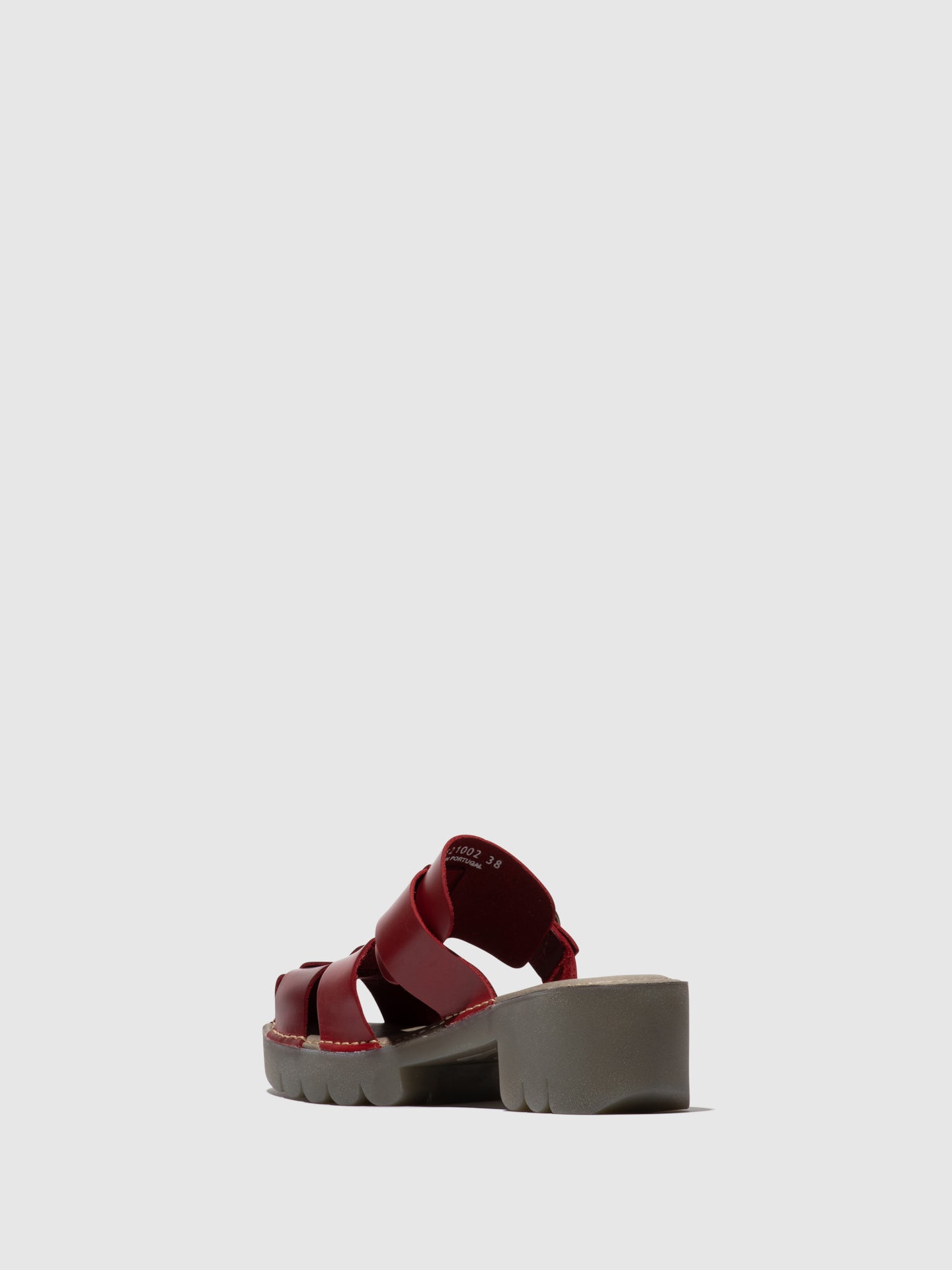 Buckle Mules ENVY521FLY RED
