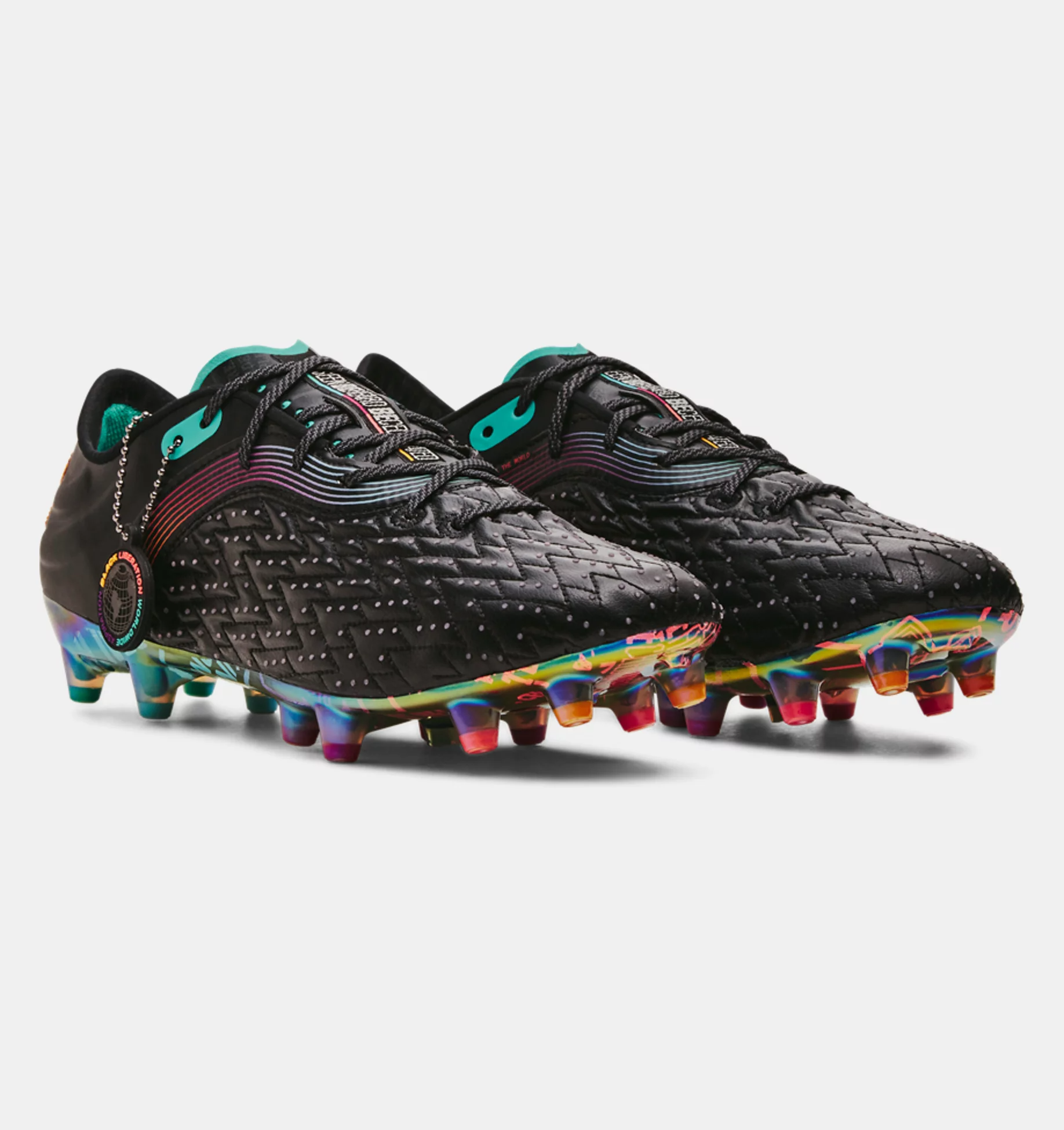 Botas de fútbol unisex UA Clone Magnetico Pro 2.0 FG Black History Month