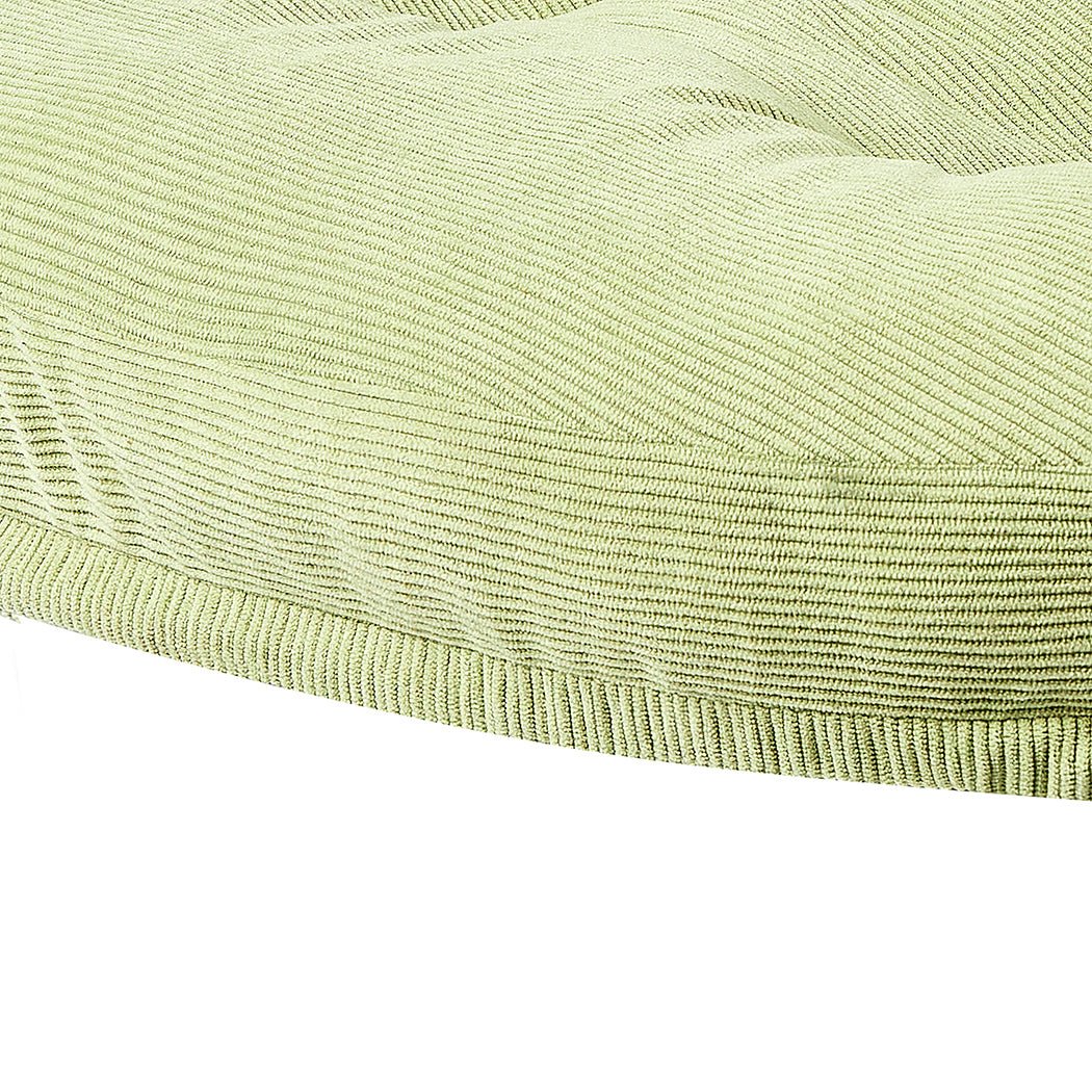 Plush Elevated Pet Sofa Bed - Green