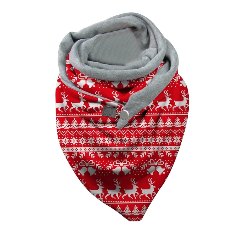 Unisex Cute Ditsy Floral Winter Scarves