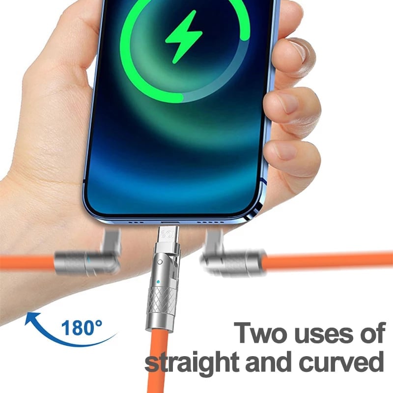 🔥49% OFF🔥🔥180° Rotating Fast Charge Cable