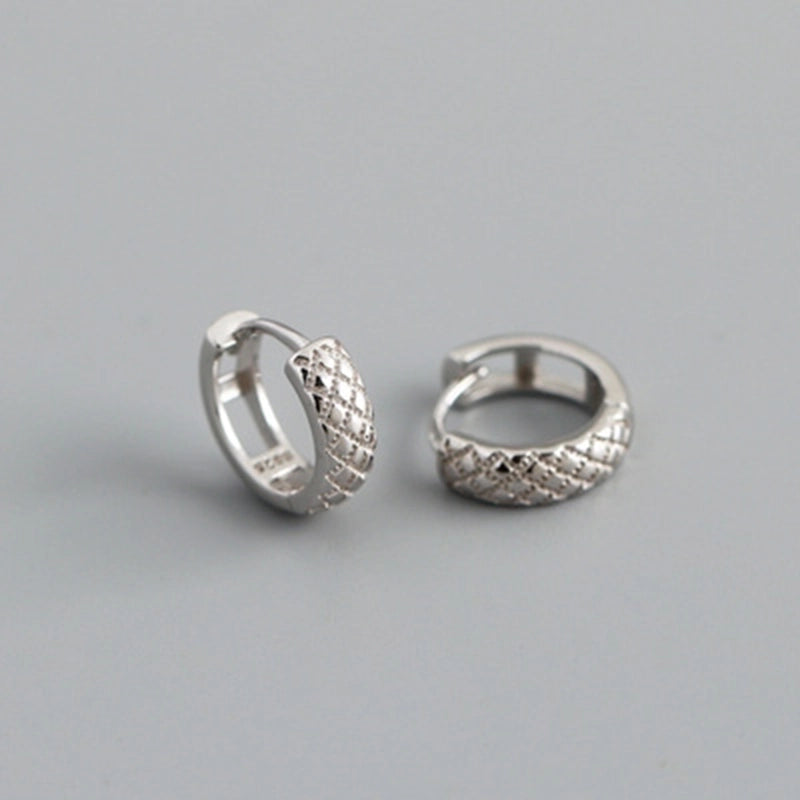 2 Pieces Minimalist Geometric Copper Plating Ear Studs 1 Pair