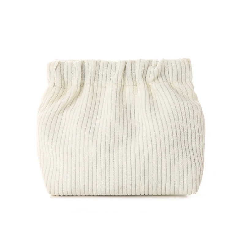 Shrapnel Lipstick Bag Corduroy Cosmetic Bag Jewelry Bag Key Change Sundries Storage Bag Mini Portable Carry-on