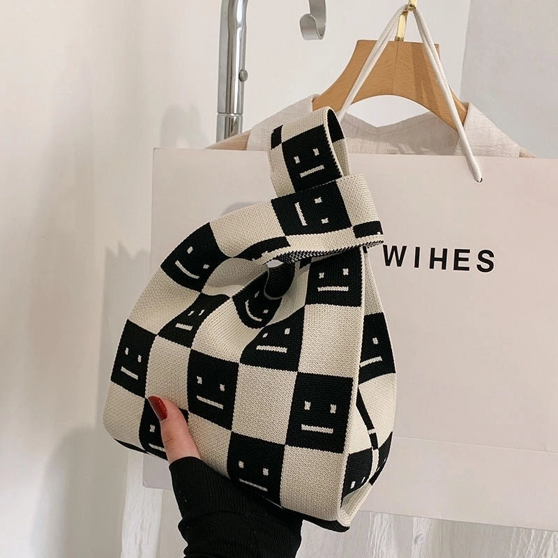 Spring And Summer New Arrival Women's Bag Handbag Bag Fashionable Simple Niche Knitted Bag Vesel Bag Crossbody Bag