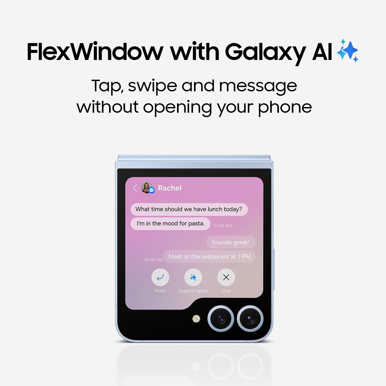 SAMSUNG Galaxy Z Flip 6 AI Cell Phone