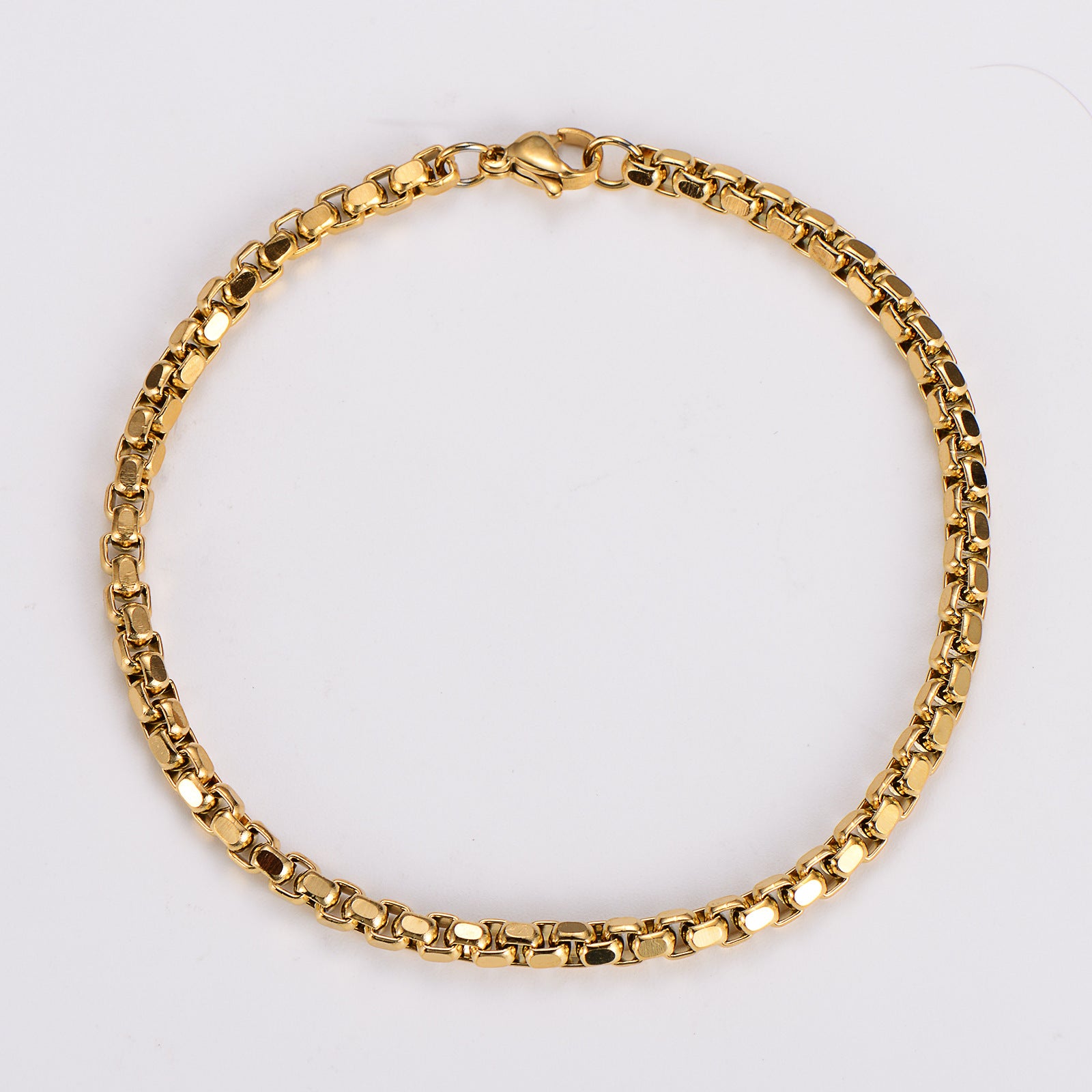 Aml Simple Street Personality Square Pearl Chain Batch Corner Trend Fashion Handmade Chain