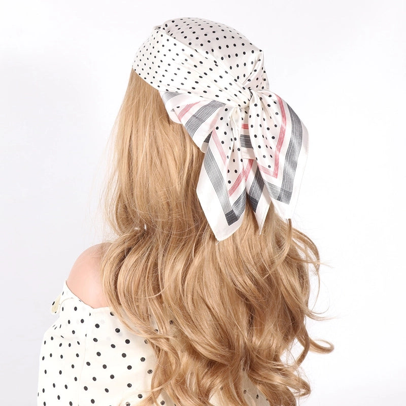 Unisex IG Style Hip-Hop Polka Dots Polyester Kerchief
