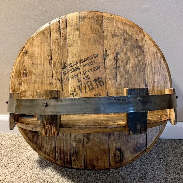 🔥HOT SALE🎉Bourbon whiskey barrel shelf 🍷