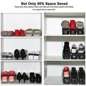 Double Shoe Rack To Make The Home More Tidy