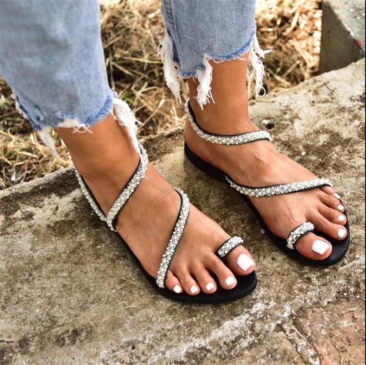 Sandalias planas de verano para mujer ✨VENTA DE VERANO✨