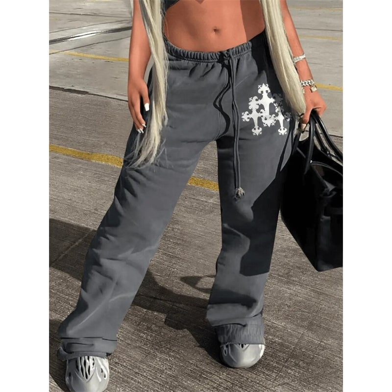 High Waist Loose Sweatpants For Women