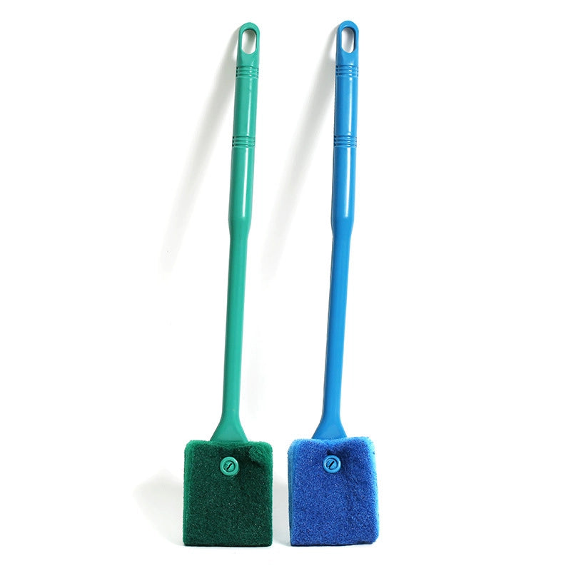 Aquarium Brush Glass Brush Fish Tank Cleaning Tool Fish Tank Brush Long Handle Fish Tank Brush Lengthened Fish Tank Glass Brush