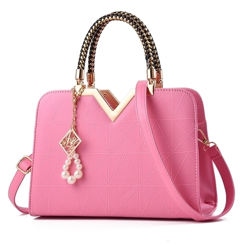 Women's Large All Seasons Pu Leather Vintage Style Handbag