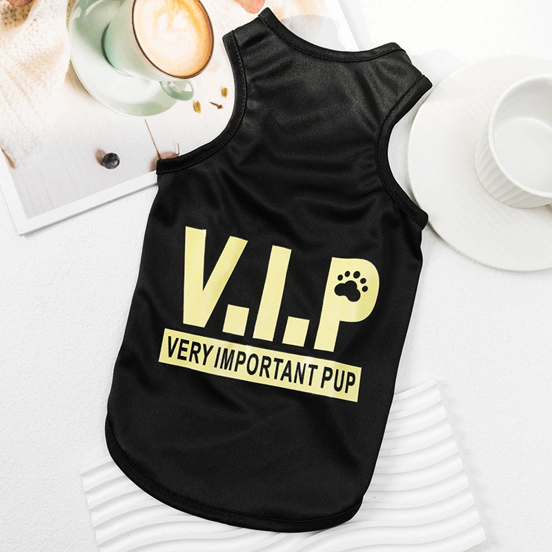 Casual Polyester Letter Pet Clothing
