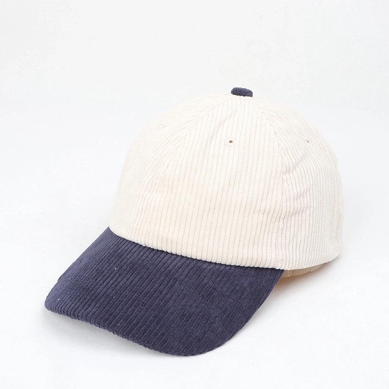 Unisex Ig Style Minimalist Color Block Curved Eaves Baseball Cap