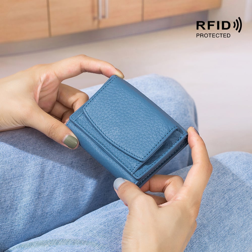 🥰💐Handmade Leather RFID Wallet