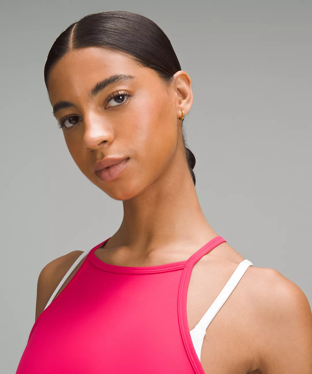 Wunder Train High-Neck Cross-Back Tank Top
