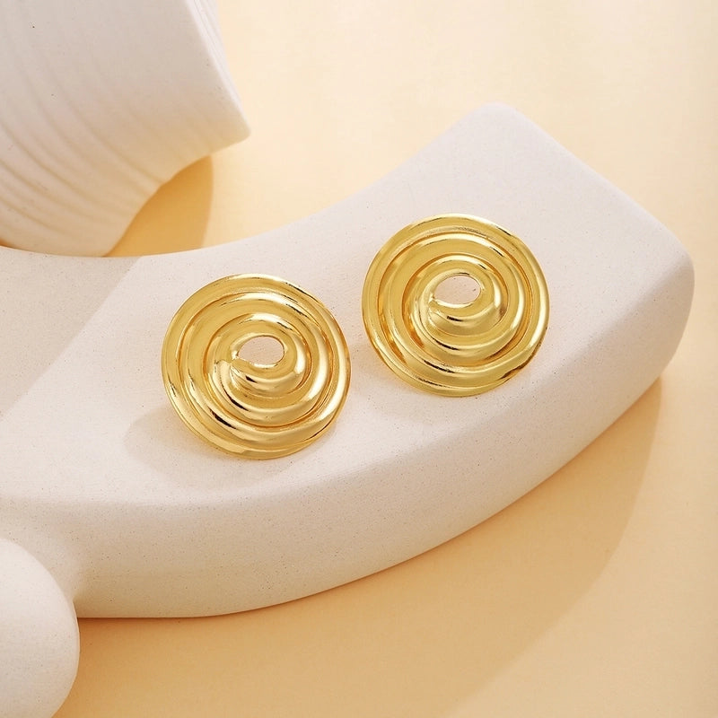 1 Pair Elegant Minimalist Geometric 304 Stainless Steel Stainless Steel Earrings