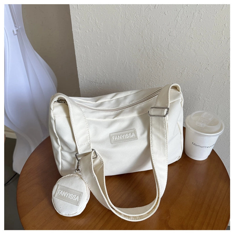 Women's Bag  New Autumn And Winter Trendy  Large Capacity Crossbody Bag Casual All-Matching Fashion Lightweight Oxford Bag