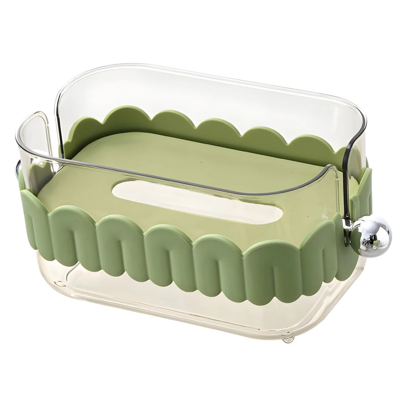 Elegant Luxurious Minimalist Solid Color ABS PET PP Tissue Box