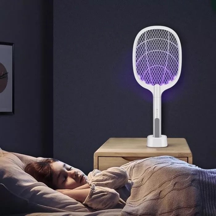 🔥2-in-1 Electric Swatter & Night Mosquito Killing Lamp