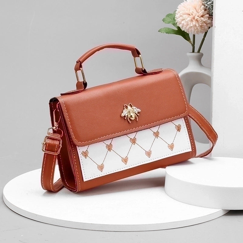 Women's Small All Seasons Pu Leather Classic Style Shoulder Bag