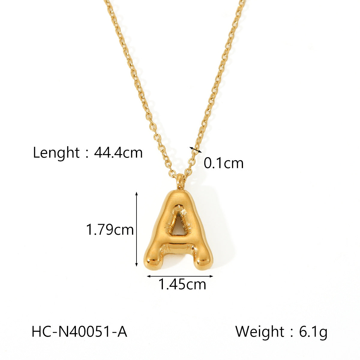 IG Style Letter Number Text Stainless Steel Electroplating Necklaces