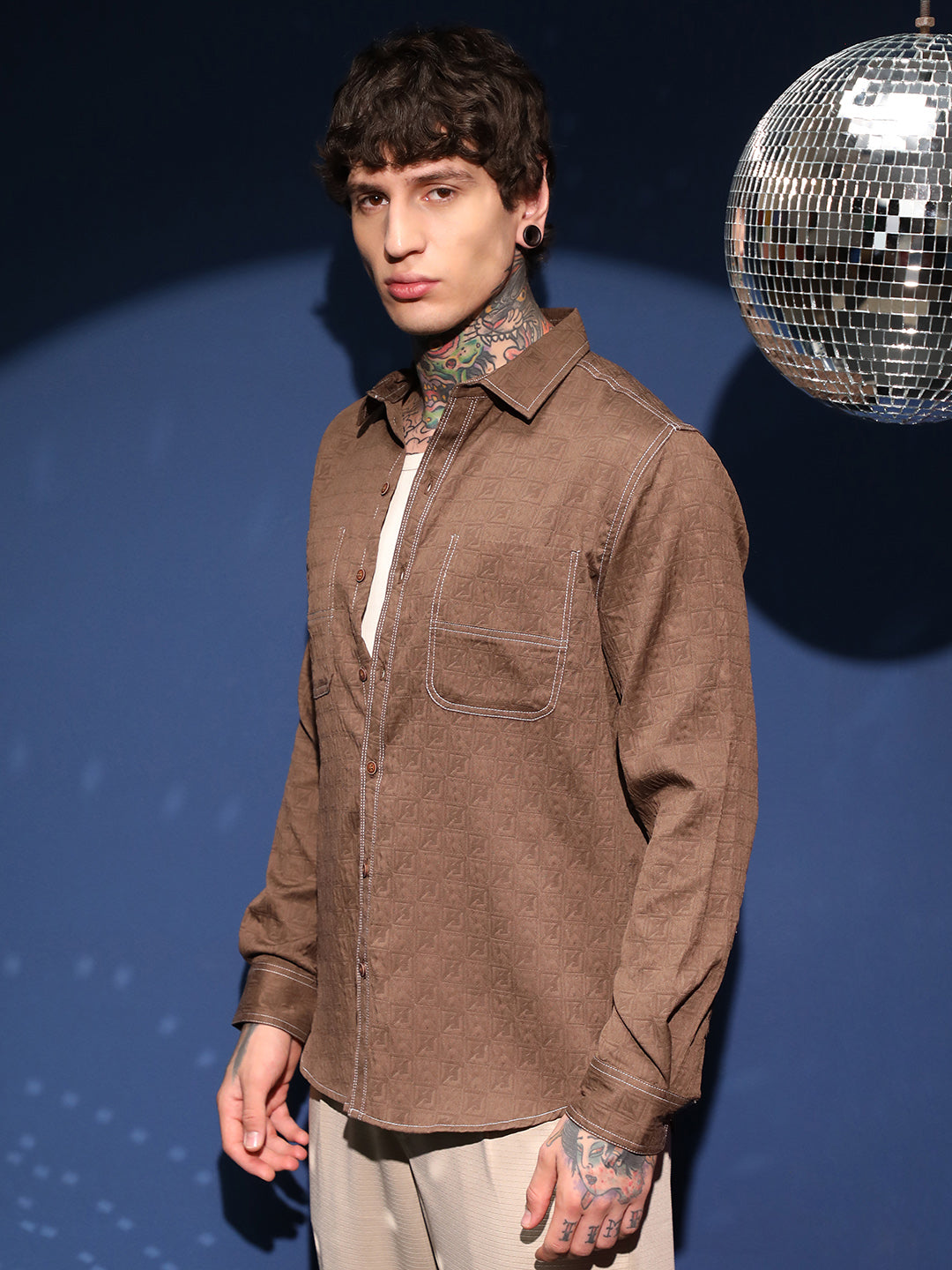 Obliqa-Utility Relaxed Shirt