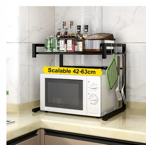 Microwave Oven Stand. Extendable Microwave Oven Rack