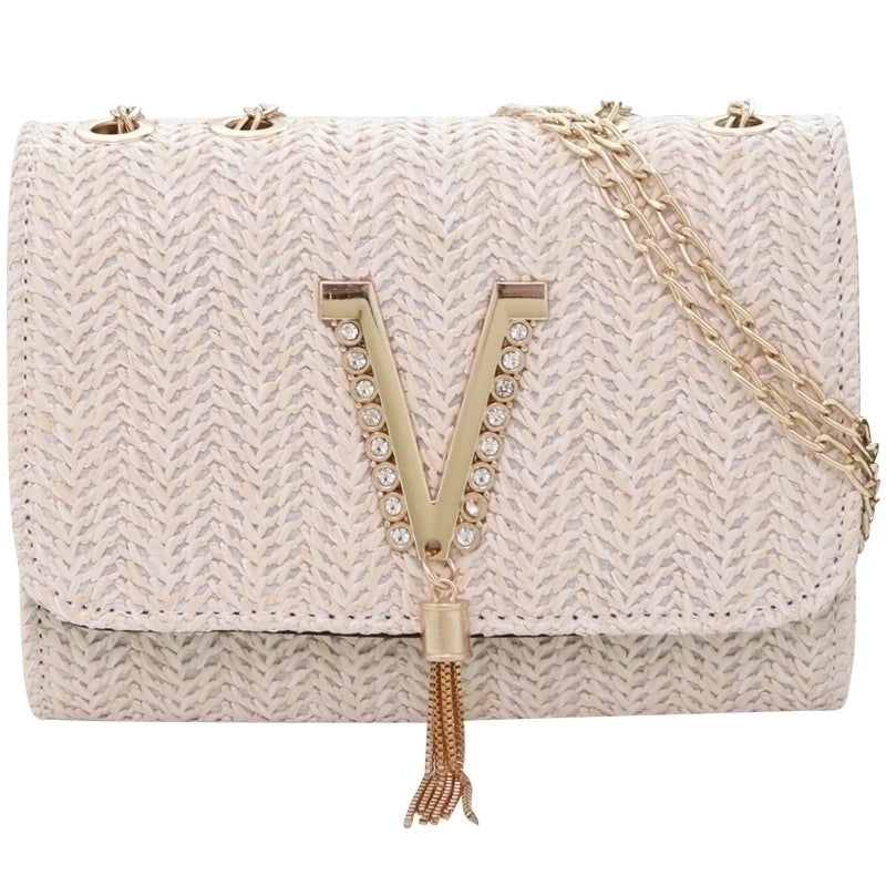 Women's Small Spring&summer Straw Fashion Shoulder Bag