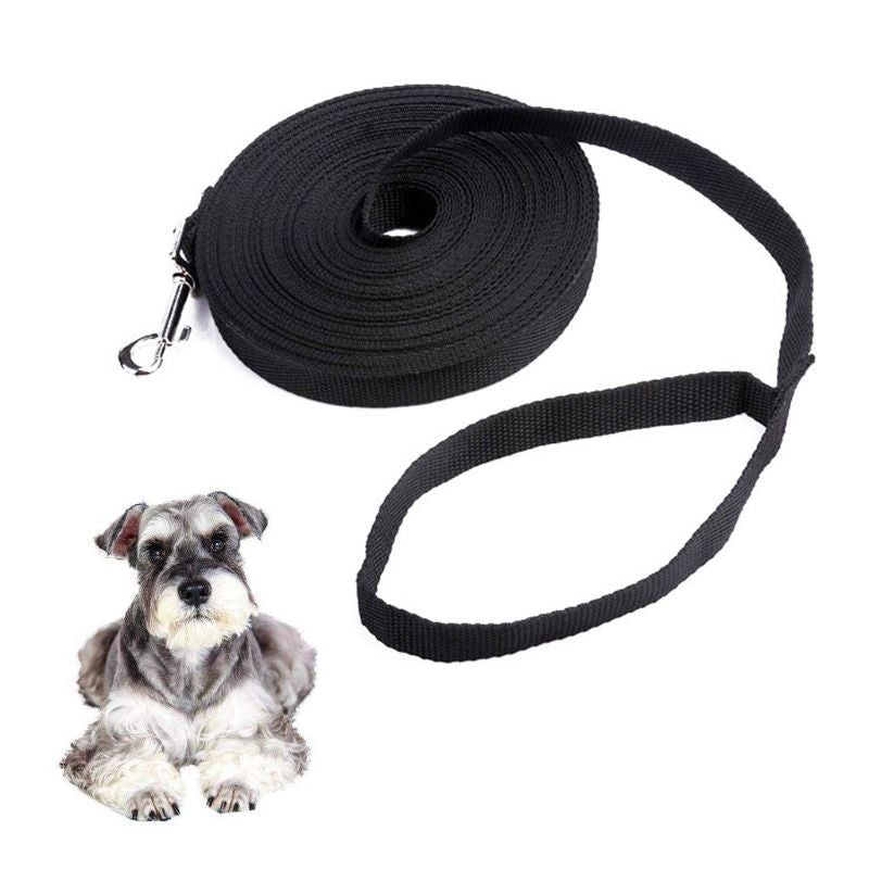 Nylon Black Dog Leash