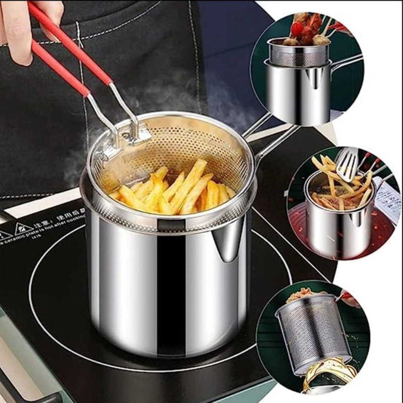 Stainless Steel Deep Frying Pot