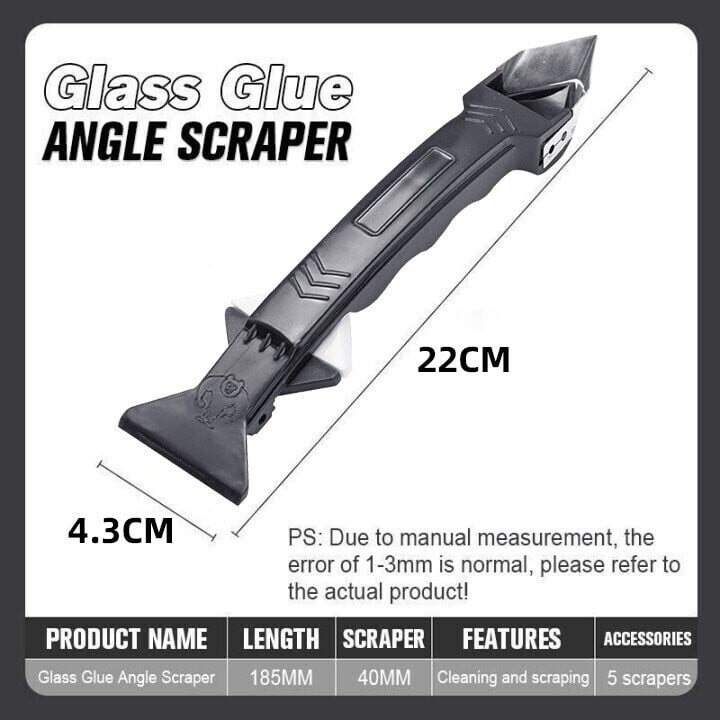 (🔥48% OFF🔥3 In 1 Glass Glue Angle Scraper