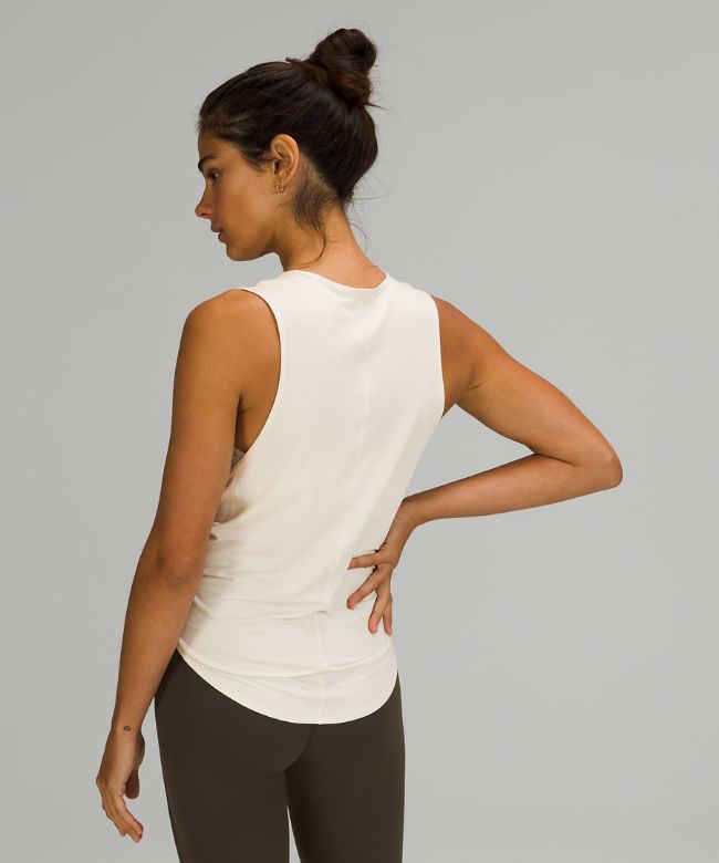 lululemon Flow Y 2-in-1 Yoga Tank Top Light Support, A–C Cups