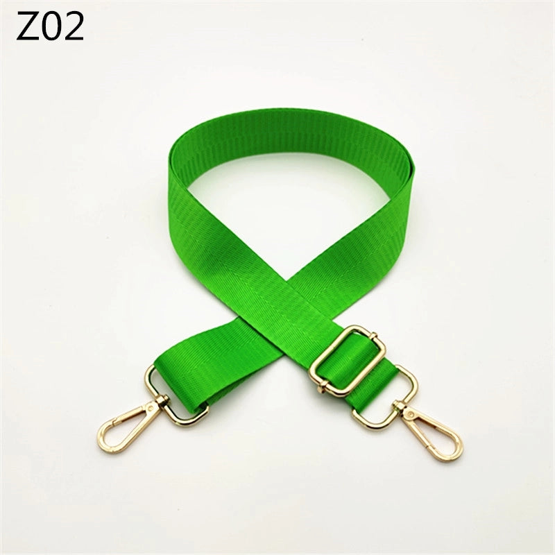 Nylon Solid Color Bag Strap