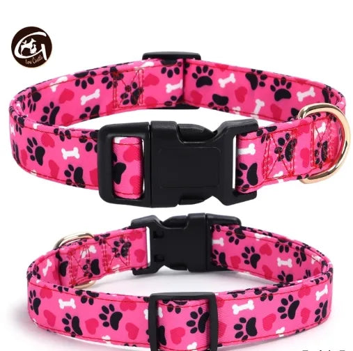 Casual Elegant Minimalist Polyester St. Patrick Valentine'S Day Letter Heart Shape Pet Collar