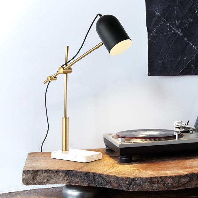 Carnegie | Modern Table Lamp with Marble Base
