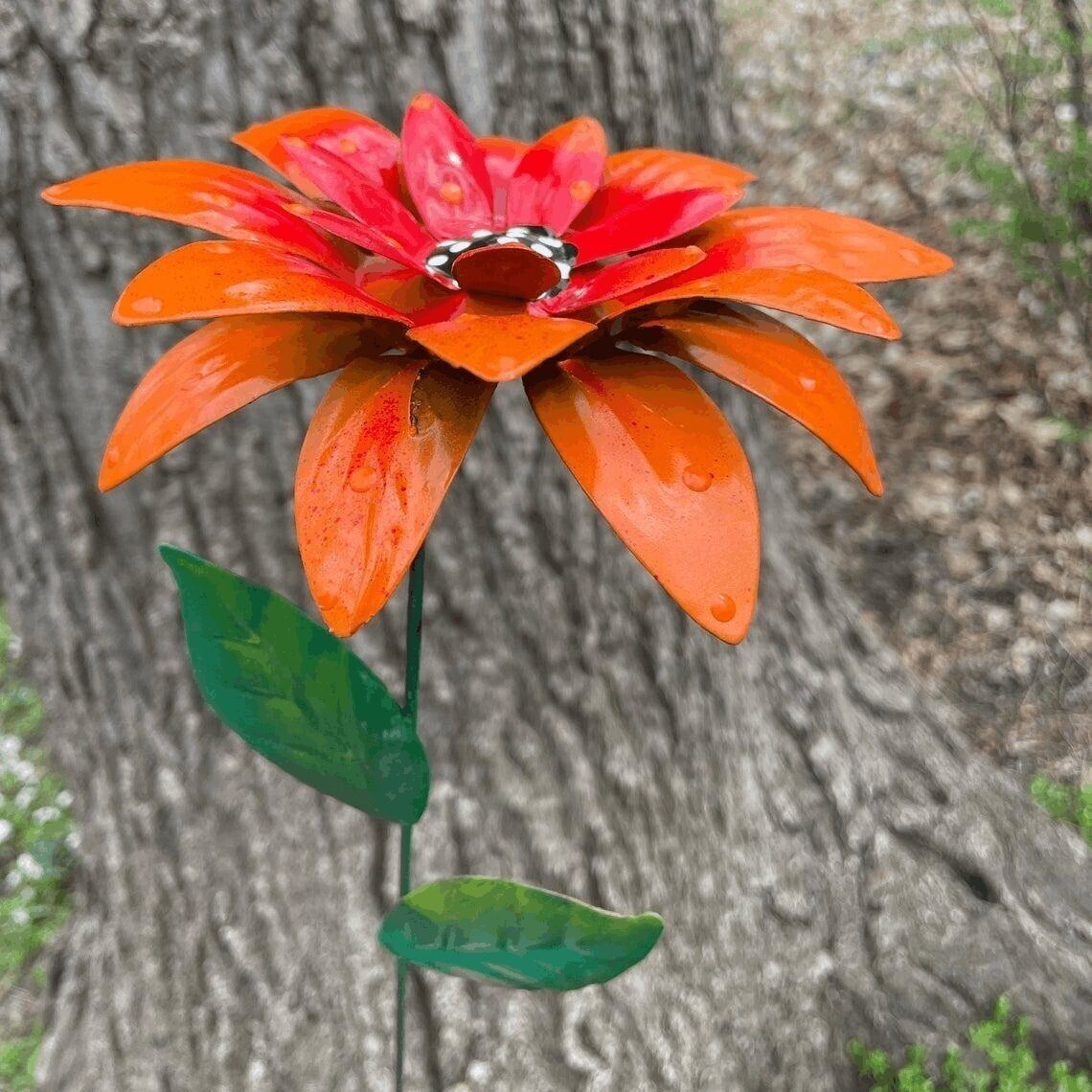 🍀Metal Flowers Garden Stakes🍀