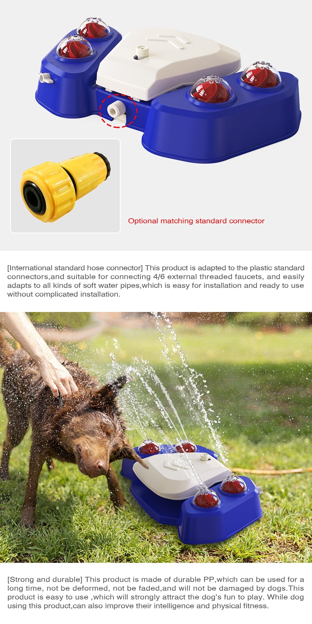 PetGenius Dog Sprinkler