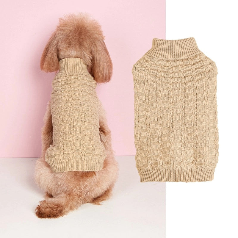 Minimalist Acrylic Solid Color Pet Clothing