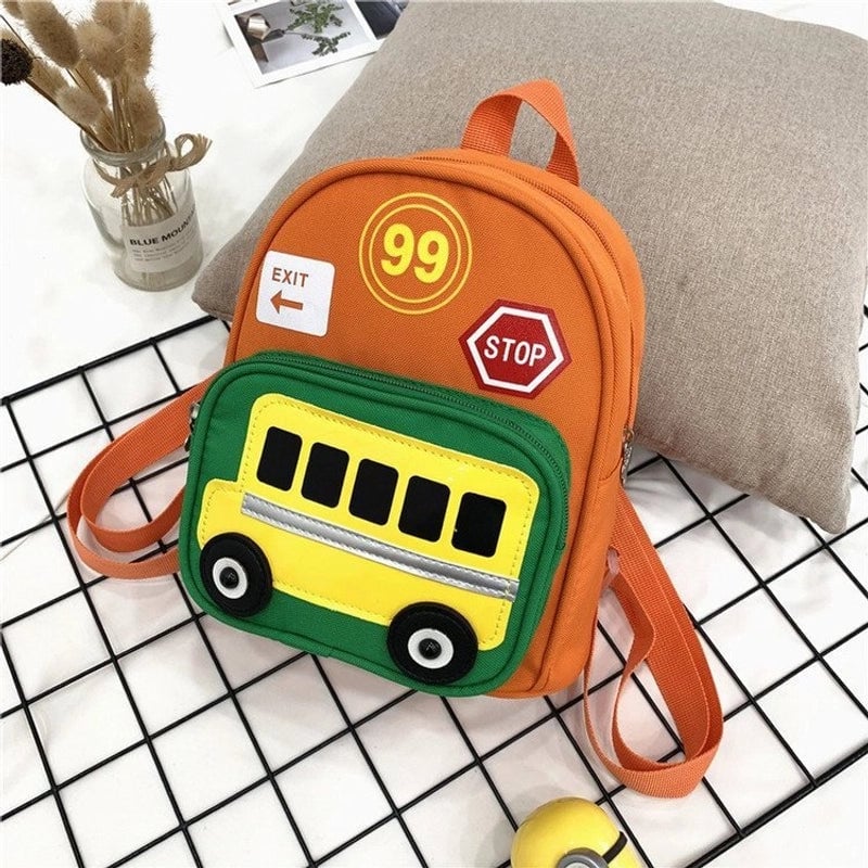 Waterproof 14 Inch Car Holiday Kids Backpack