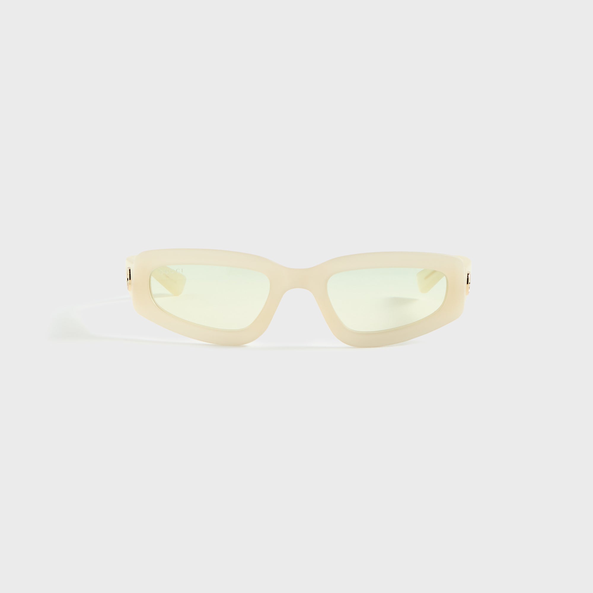 Gucci Rectangle Frames - Yellow