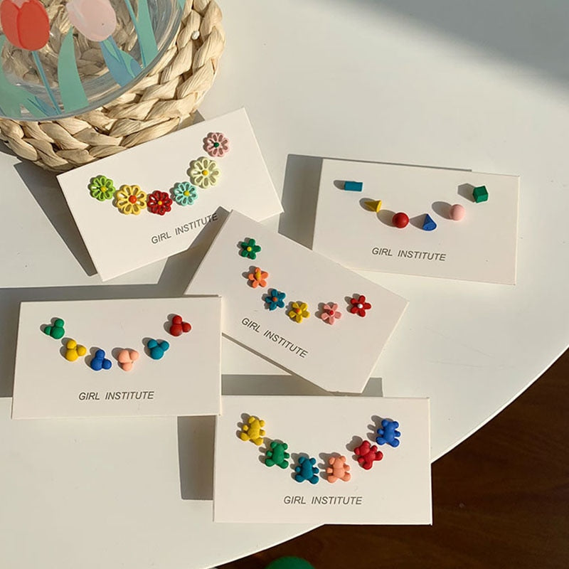 Floral Earring Set