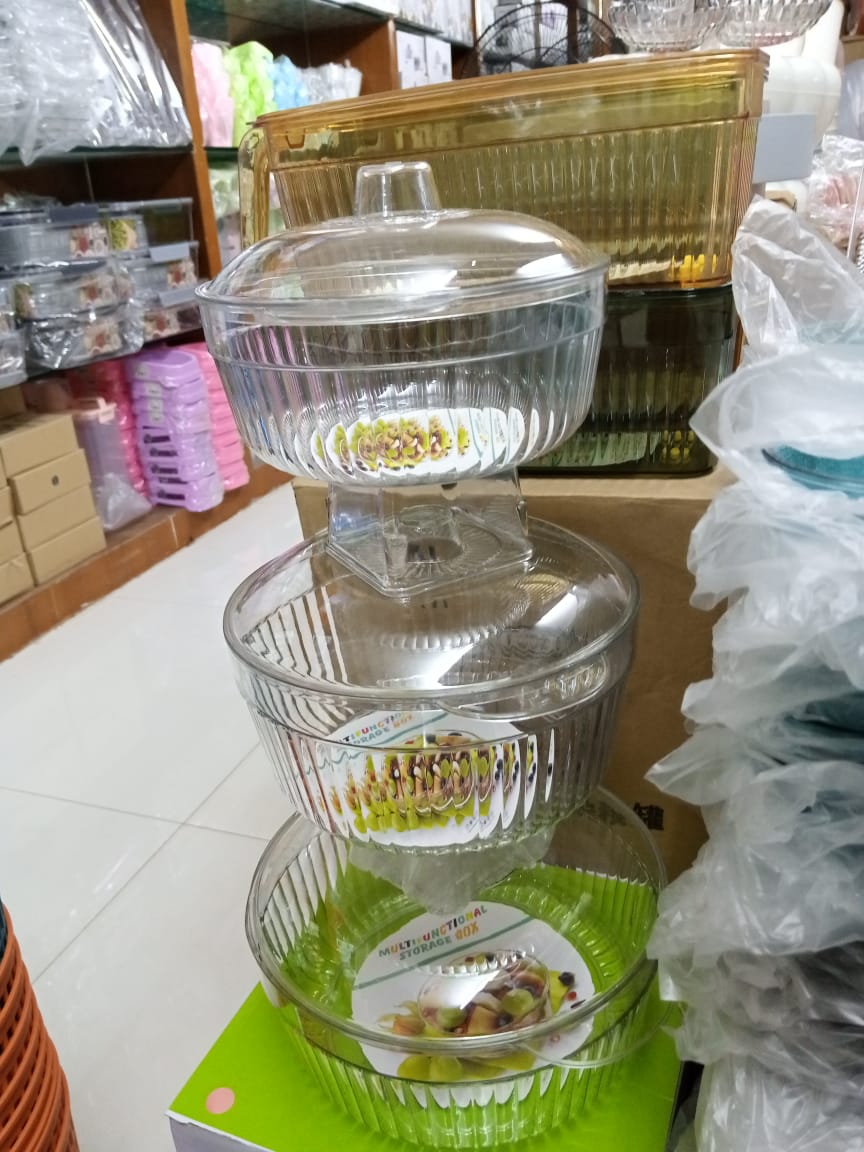 3 PIECES ELEGANT DESERT BOWL SET