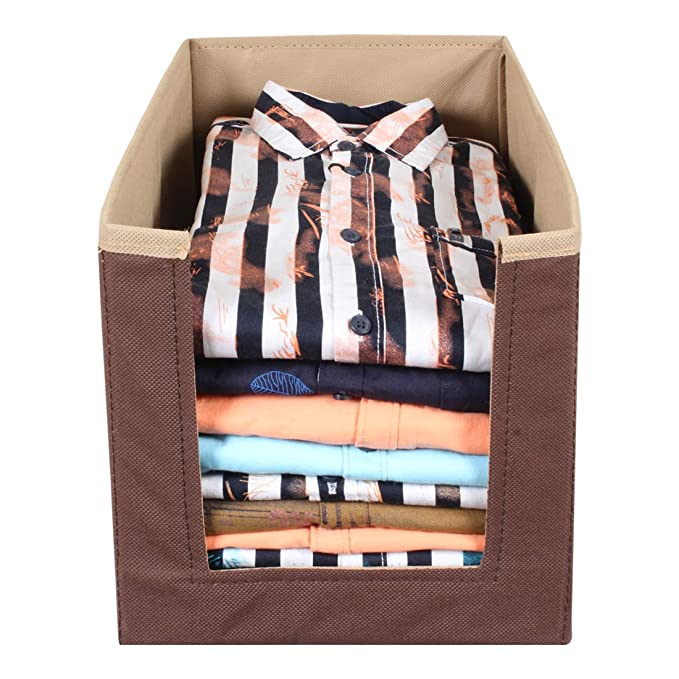 Shirt organizer storage boxes