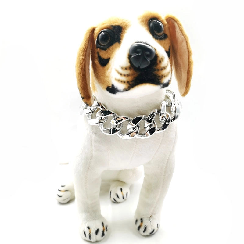 Hip-Hop Plastic Geometric Pet Accessories