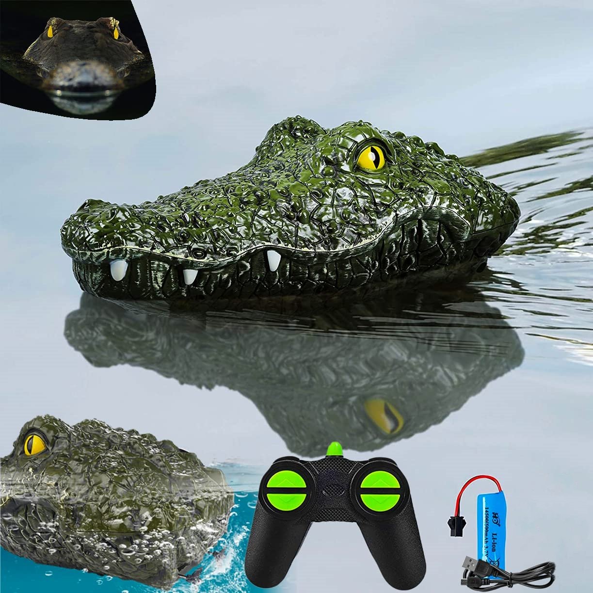 Remote Control Crocodile Head