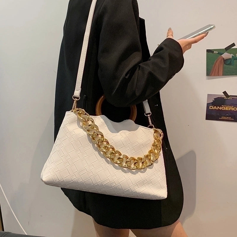 Women's Large All Seasons Pu Leather Vintage Style Tote Bag