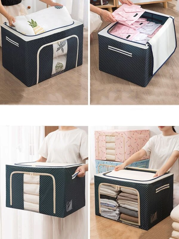 Foldable Storage Bag Large Capacity Organizer.(random colour)