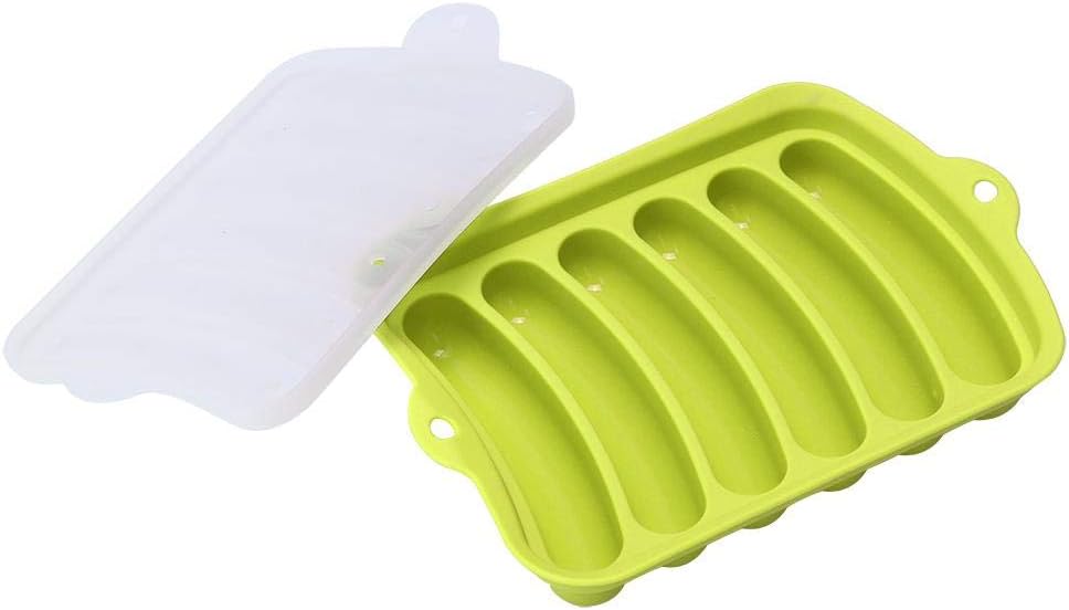 Sausage Mold Silicone Sausage Making Mold Microwave Oven Hot Dog Mold Kitchen Baking Accessory